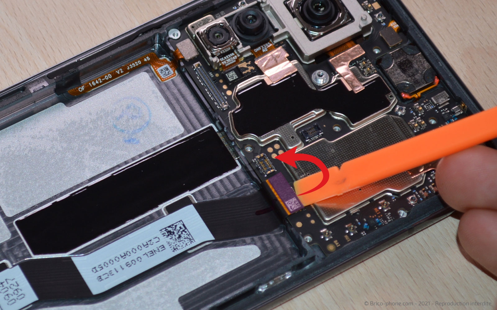 Changement de l'écran (vitre et LCD) sur Mi 10T photo 1