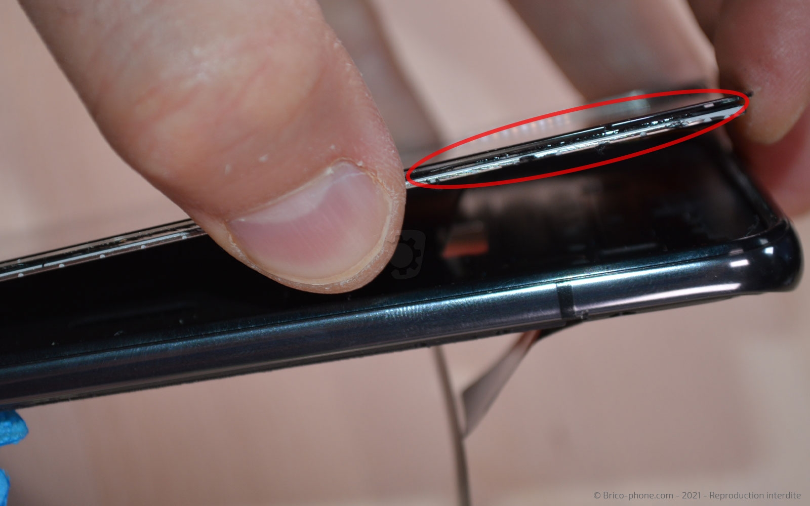 Changement de l'écran (vitre et LCD) sur Mi 10T photo 2