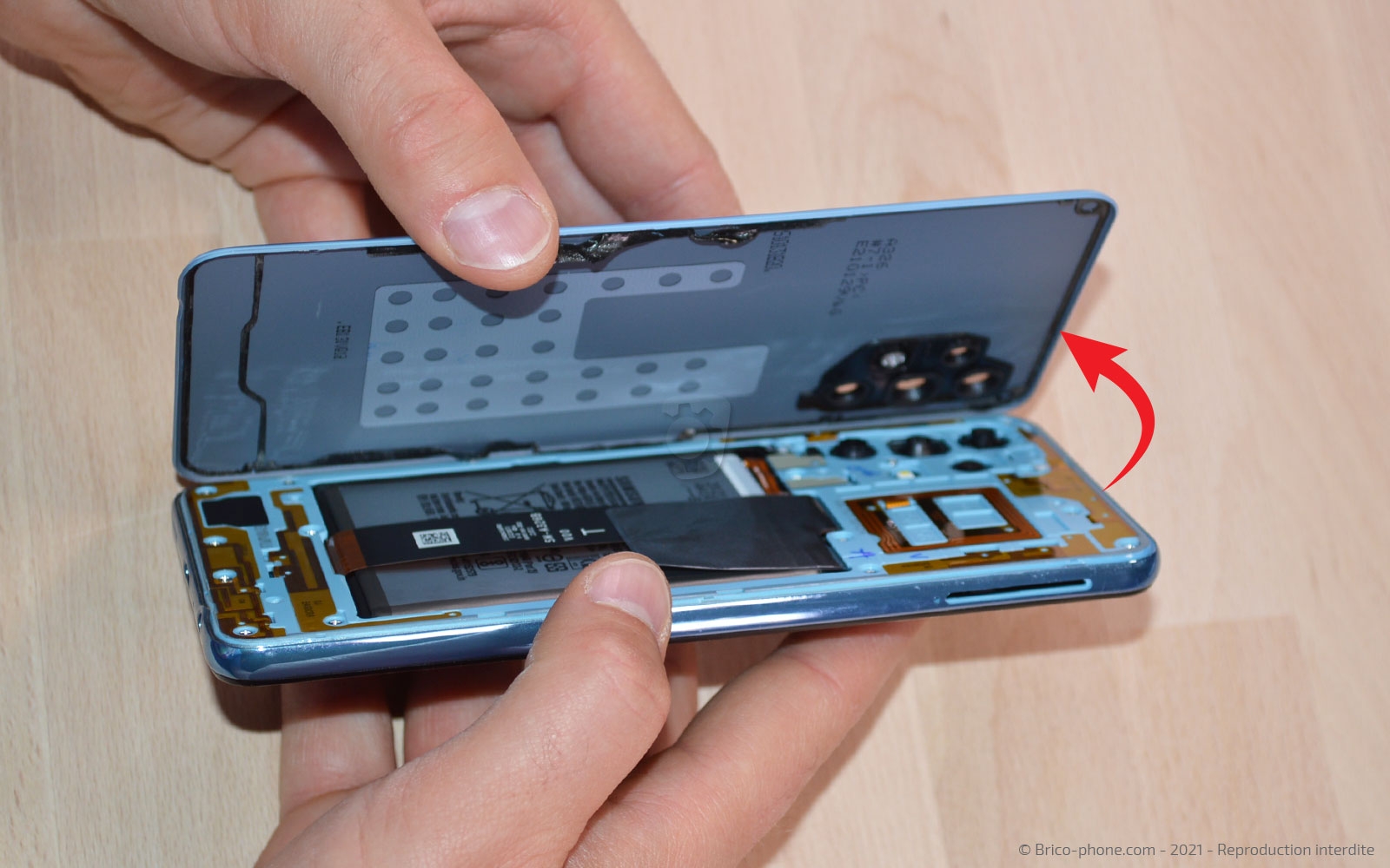 Démontage complet sur Galaxy A32 5G photo 3