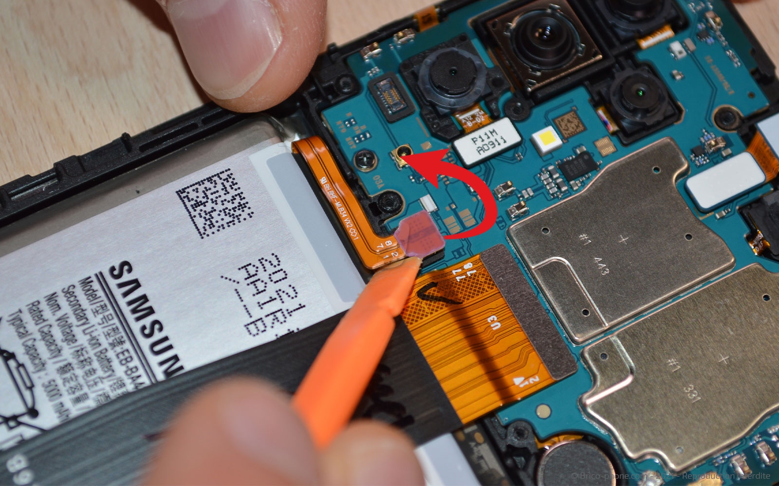 Démontage complet sur Galaxy A32 5G photo 1