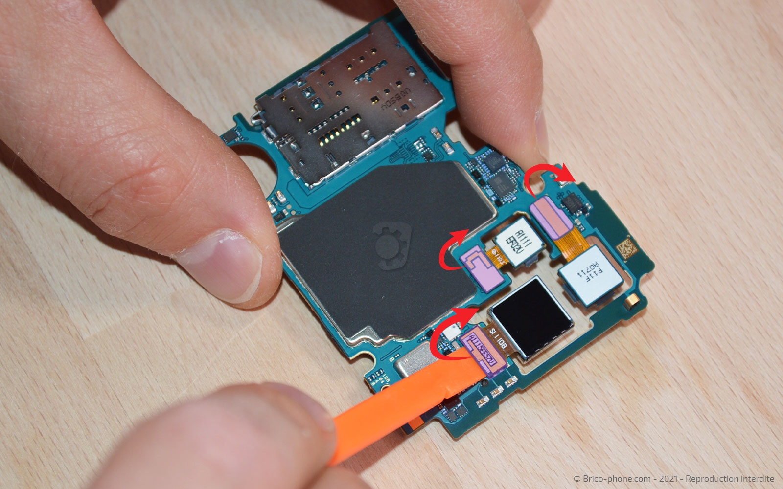 Démontage complet sur Galaxy A32 5G photo 2