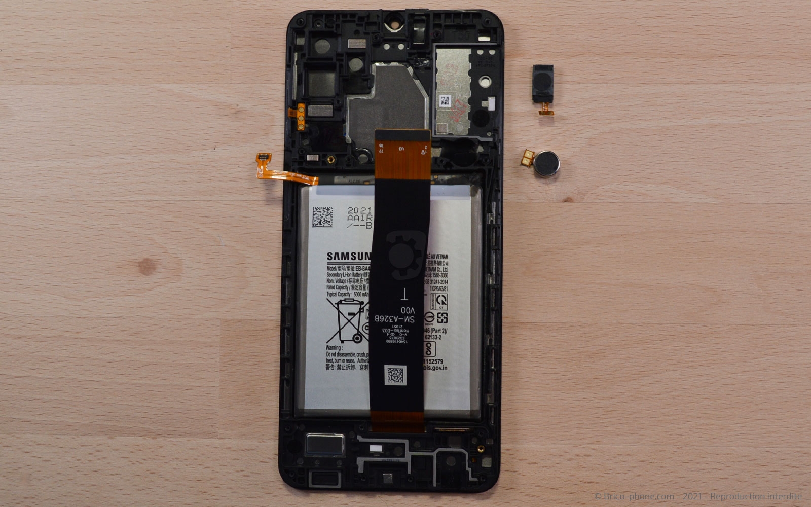 Démontage complet sur Galaxy A32 5G photo 4