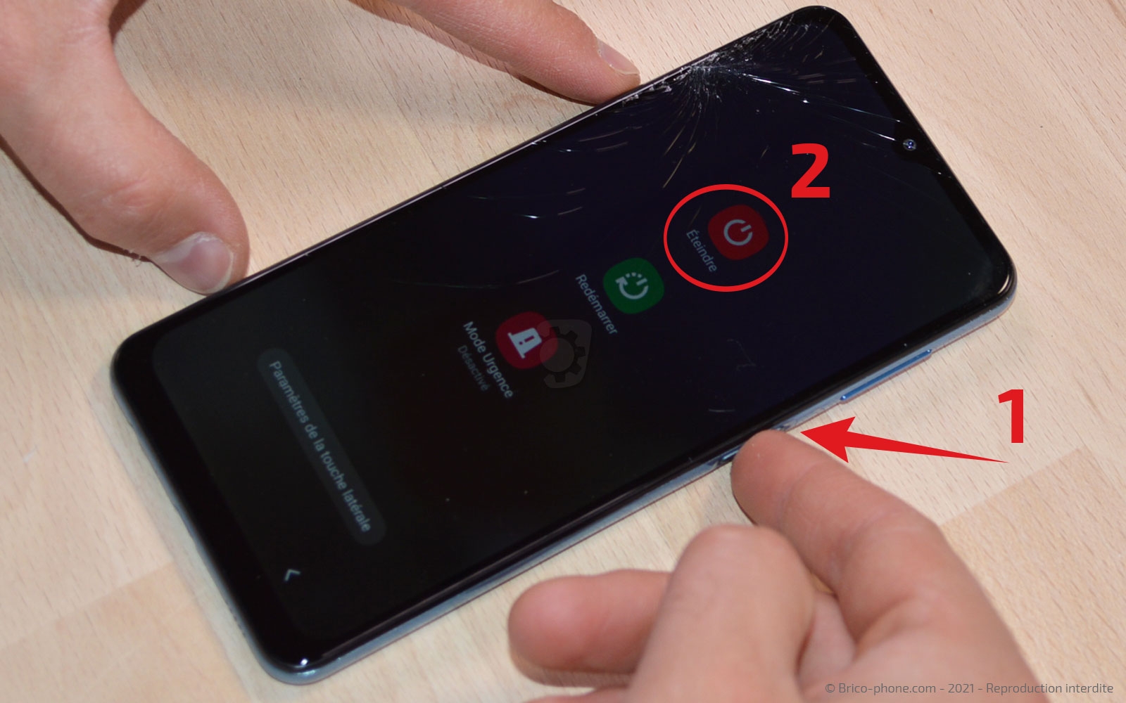 Changement de connecteur de charge sur Galaxy A32 5G photo 3