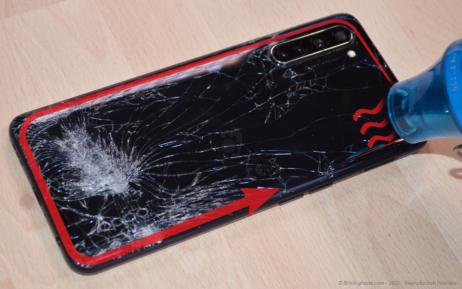 Démontage complet sur Find X2 Lite photo 2