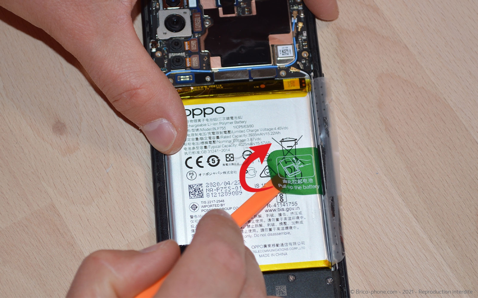 Démontage complet sur Find X2 Lite photo 2