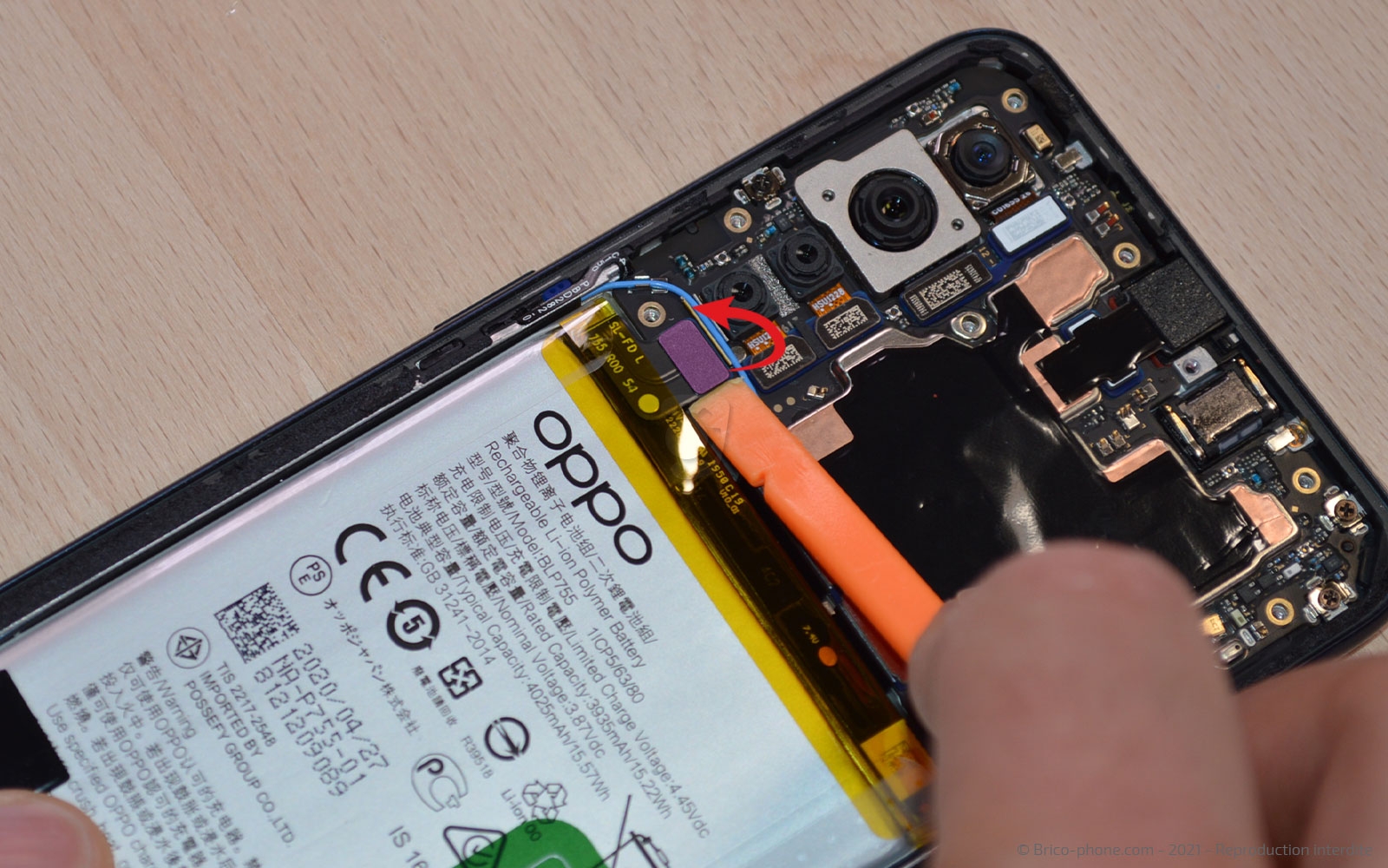 Démontage complet sur Find X2 Lite photo 1