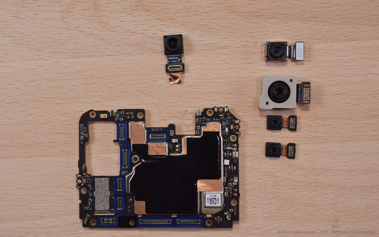 Démontage complet sur Find X2 Lite photo 4