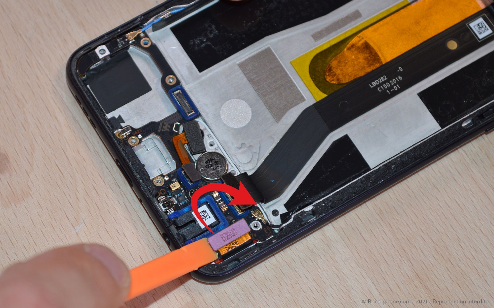 Démontage complet sur Find X2 Lite photo 3