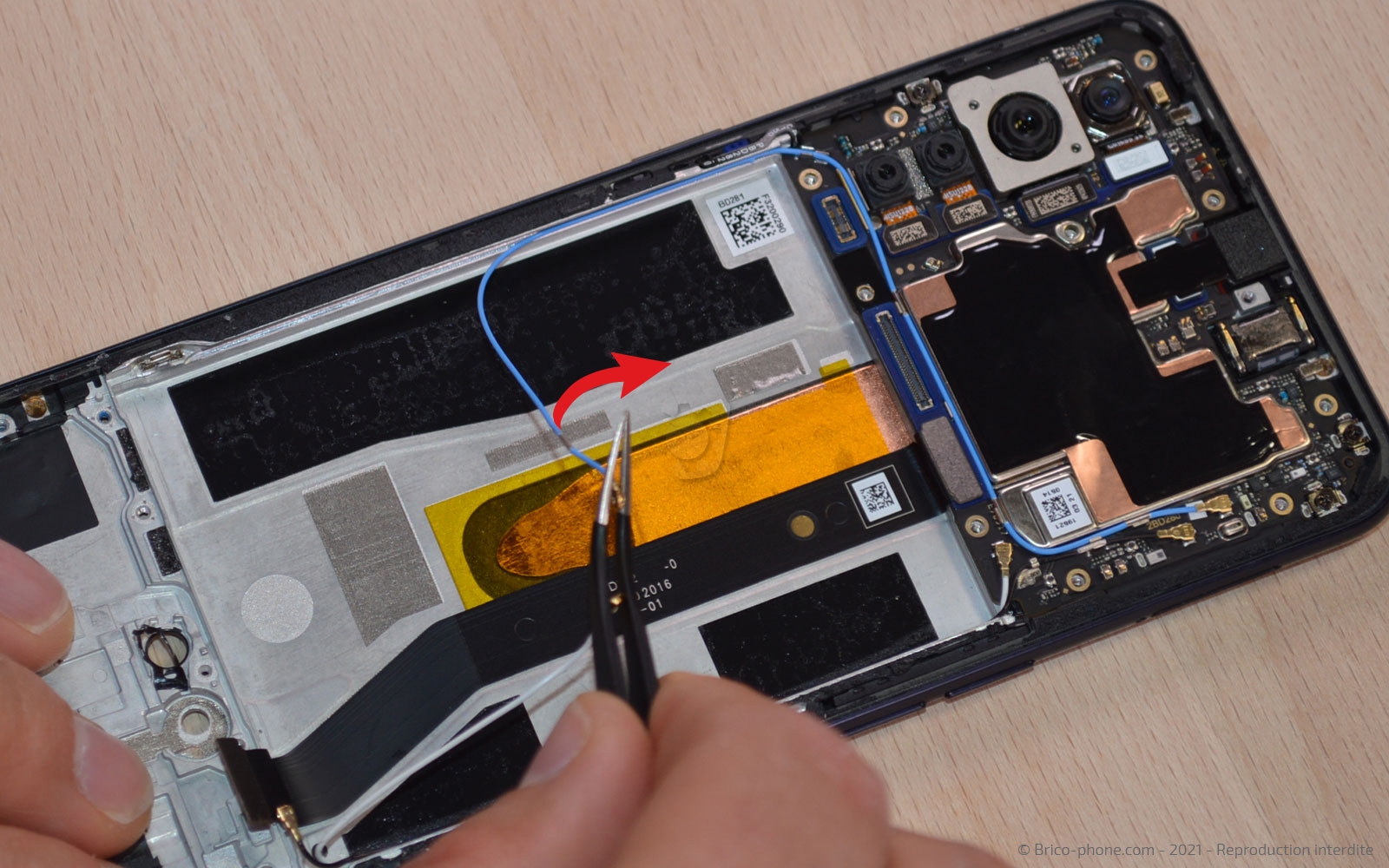 Démontage complet sur Find X2 Lite photo 3