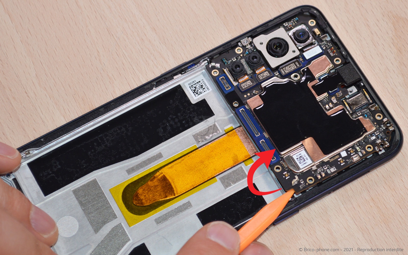 Démontage complet sur Find X2 Lite photo 2