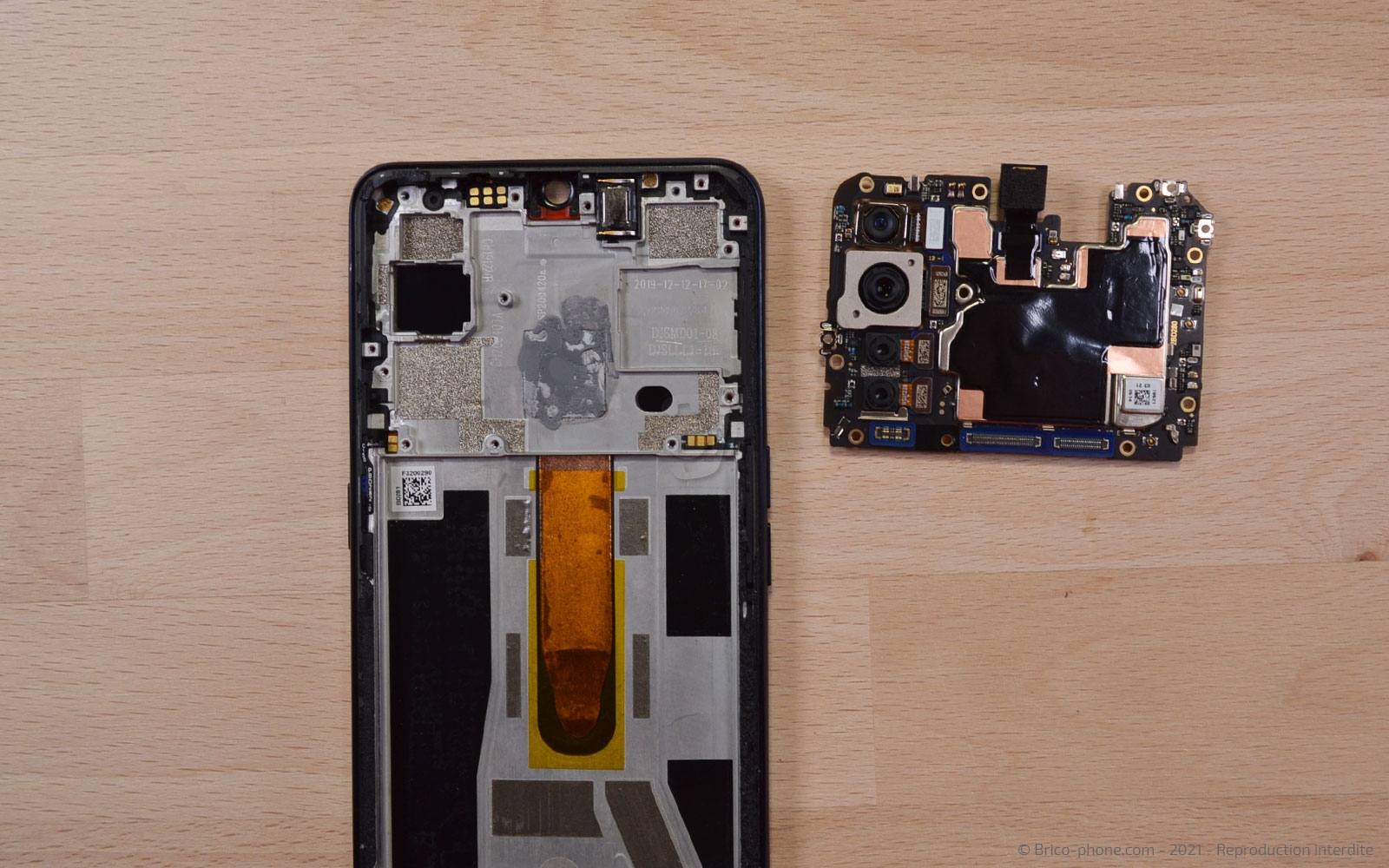 Démontage complet sur Find X2 Lite photo 3