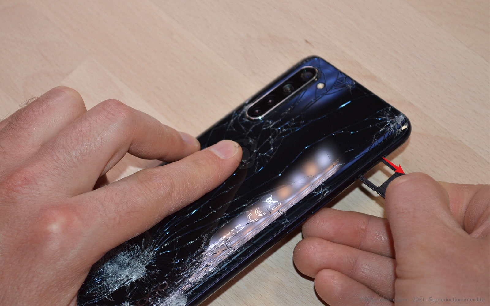 Démontage complet sur Find X2 Lite photo 2