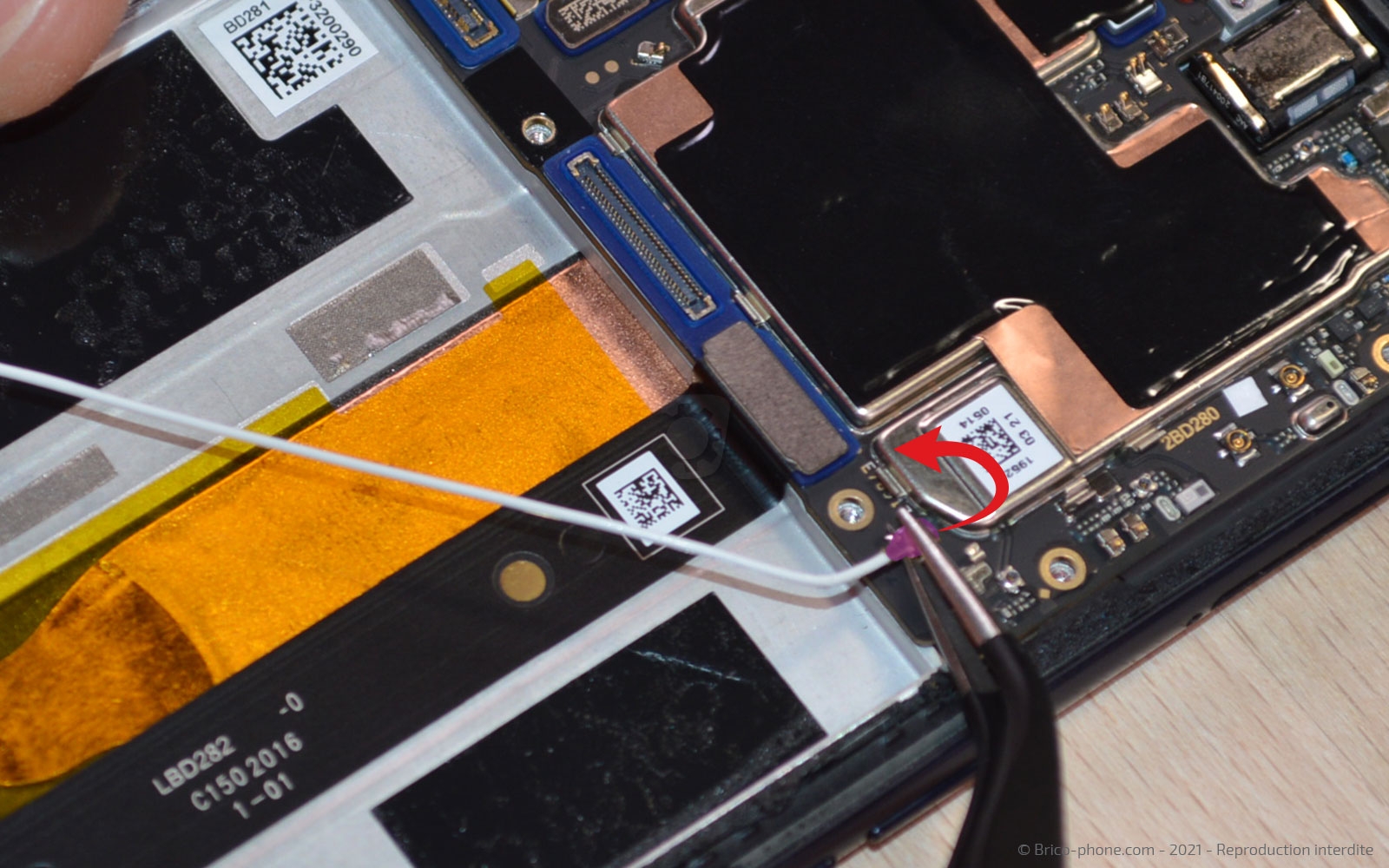 Démontage complet sur Find X2 Lite photo 3