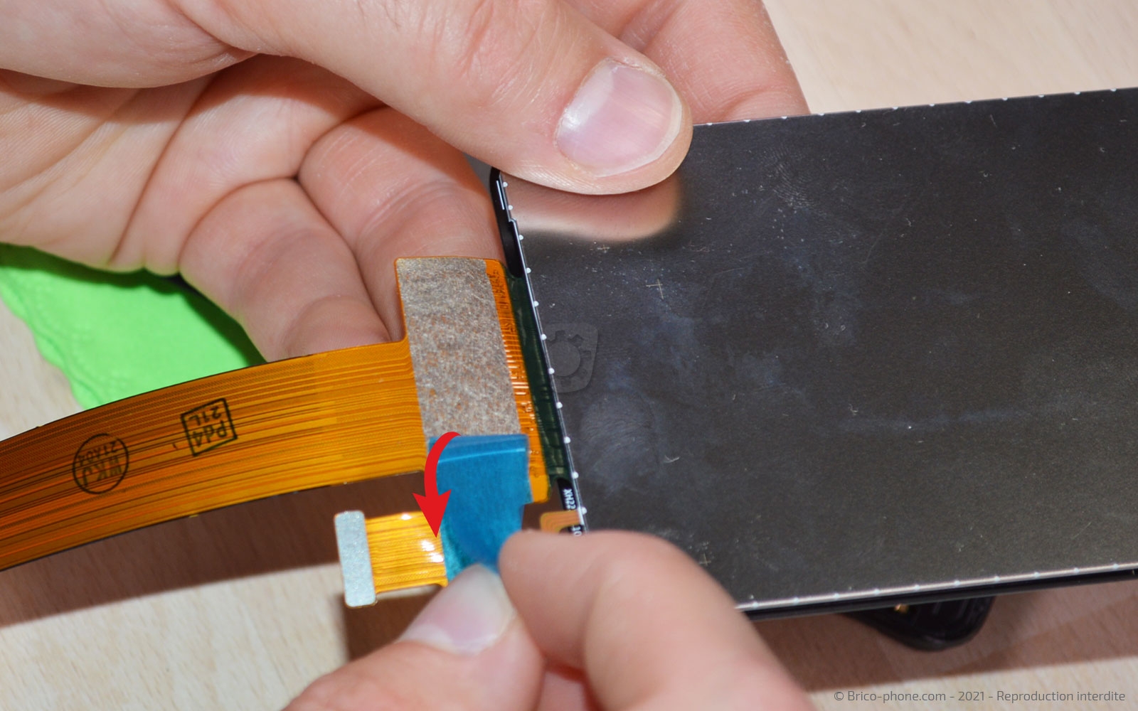 Changement de l'écran seul sur Galaxy A32 5G photo 2