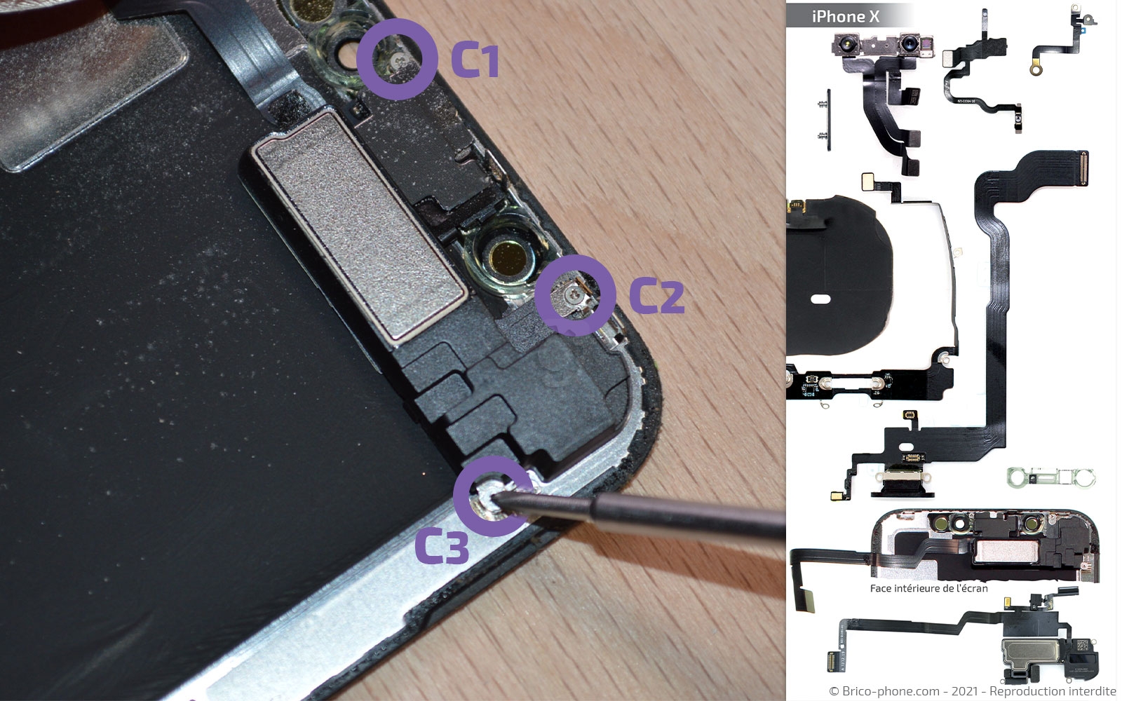 Remise à neuf sur iPhone X photo 1