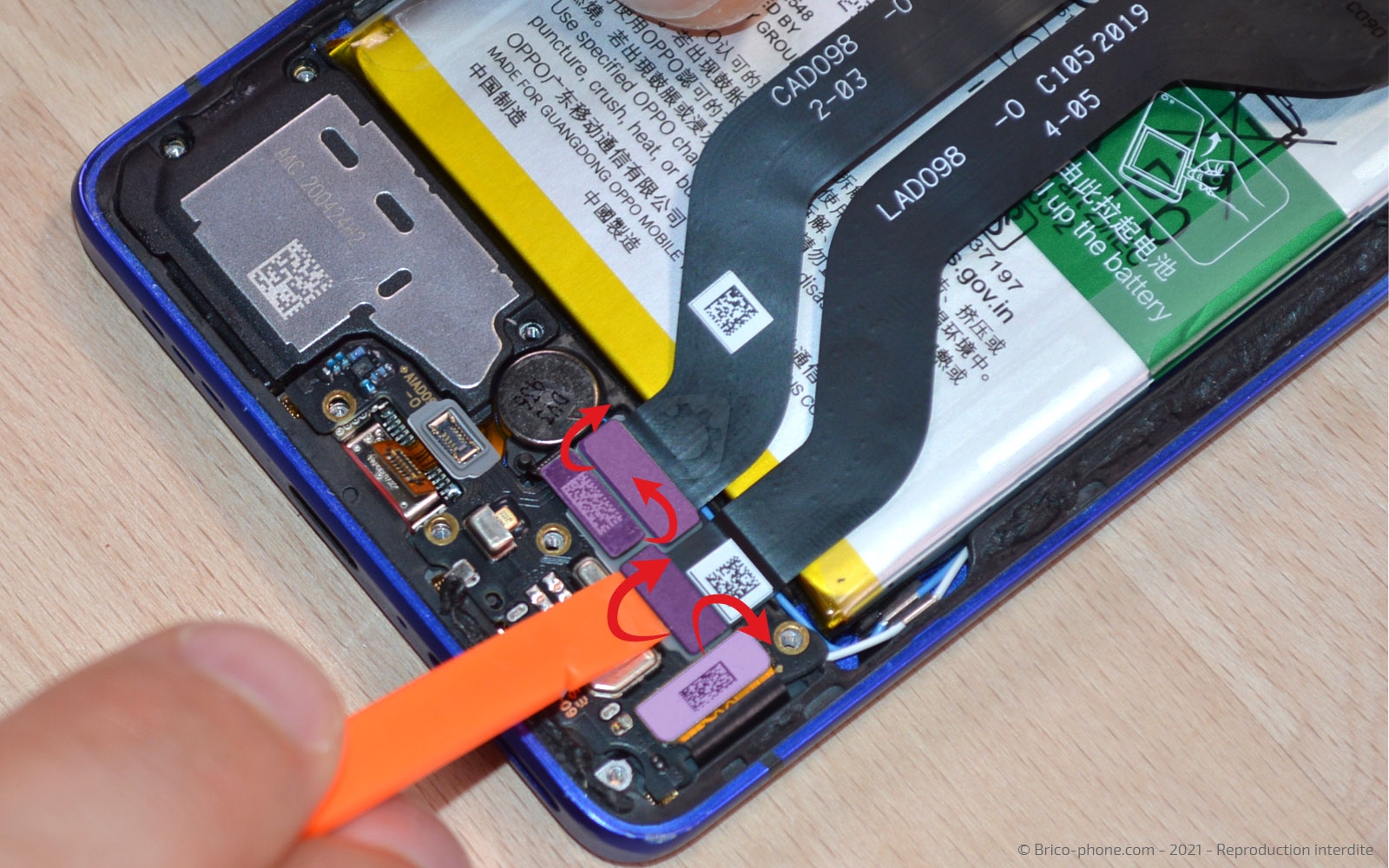 Changement de l'écran seul sur Find X2 Neo photo 2