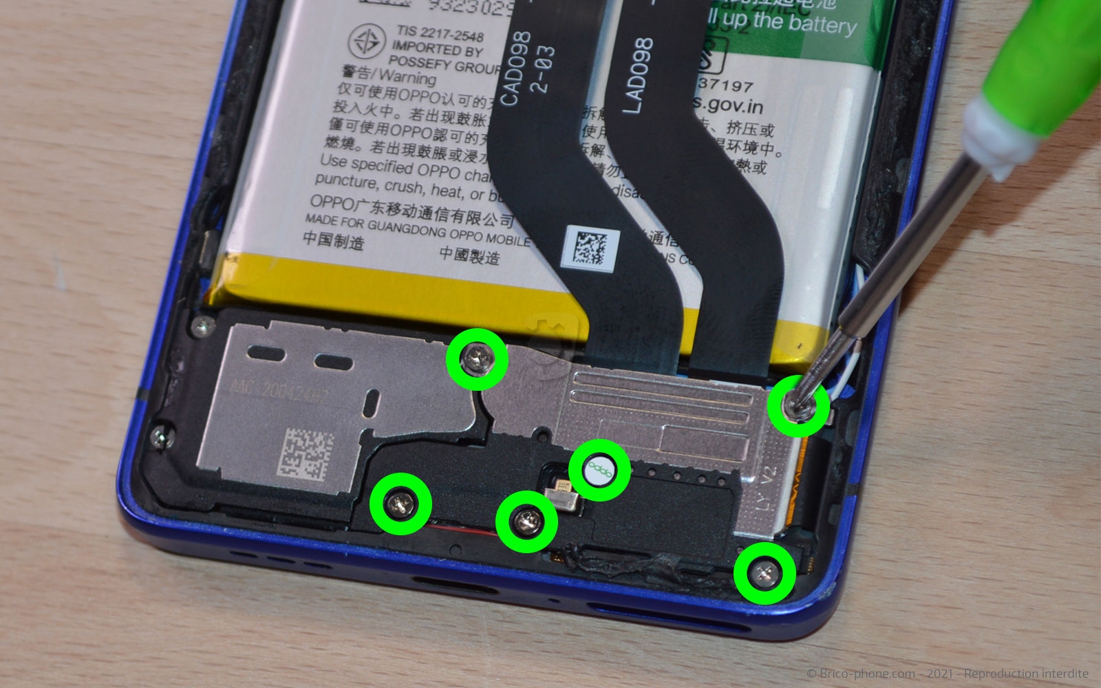 Changement de l'écran seul sur Find X2 Neo photo 1