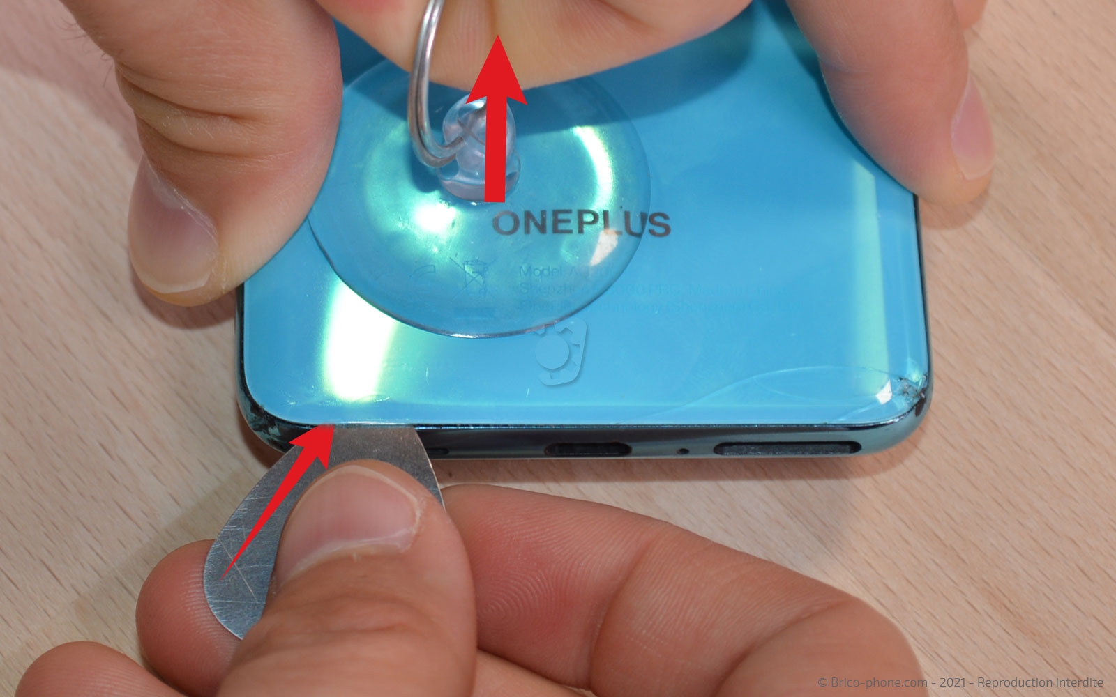 Démontage complet sur OnePlus Nord photo 3