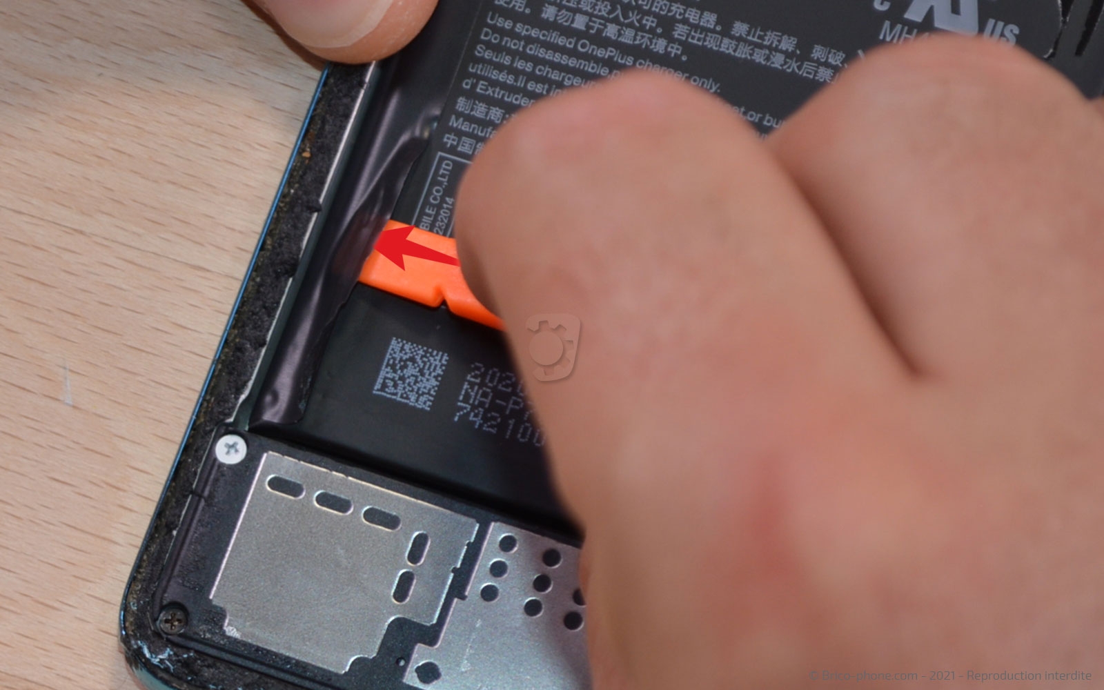 Démontage complet sur OnePlus Nord photo 2