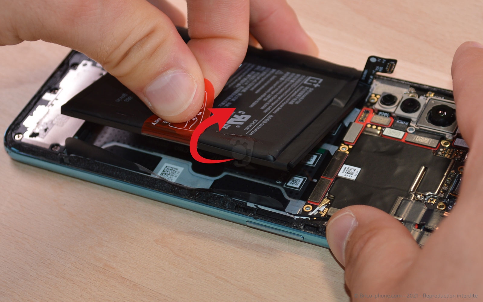 Démontage complet sur OnePlus Nord photo 3