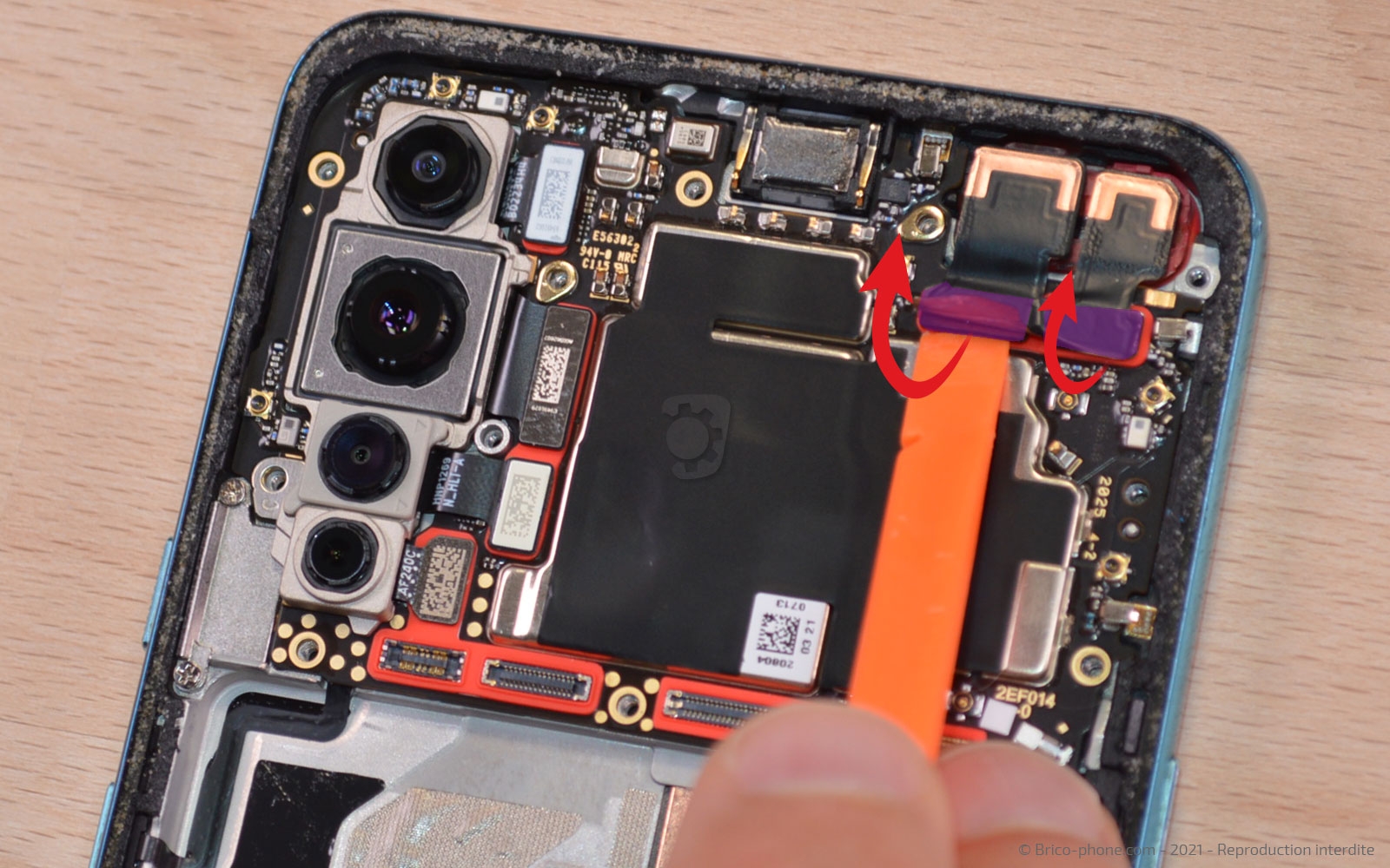 Démontage complet sur OnePlus Nord photo 2