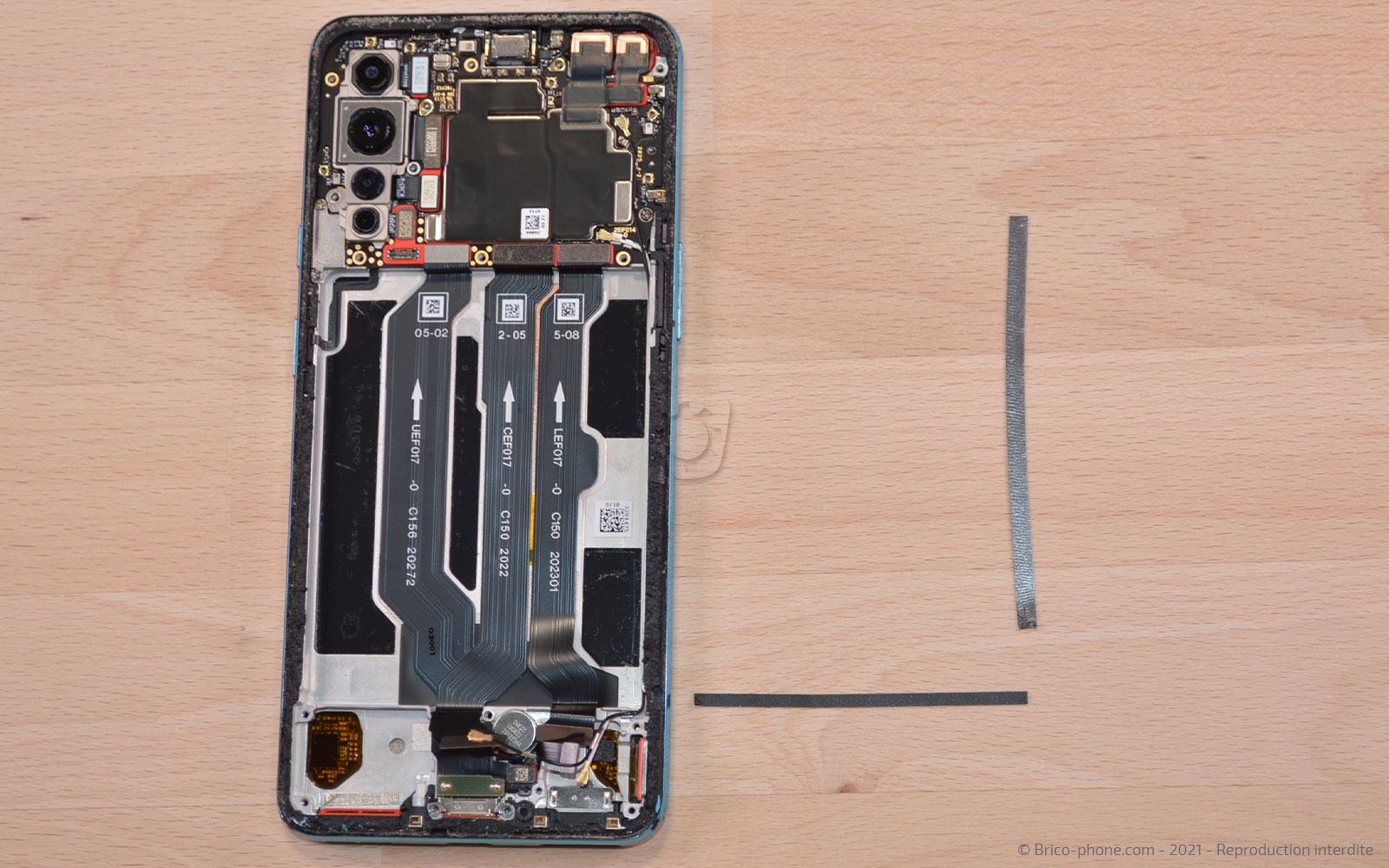 Changement du bloc écran sur OnePlus Nord photo 3