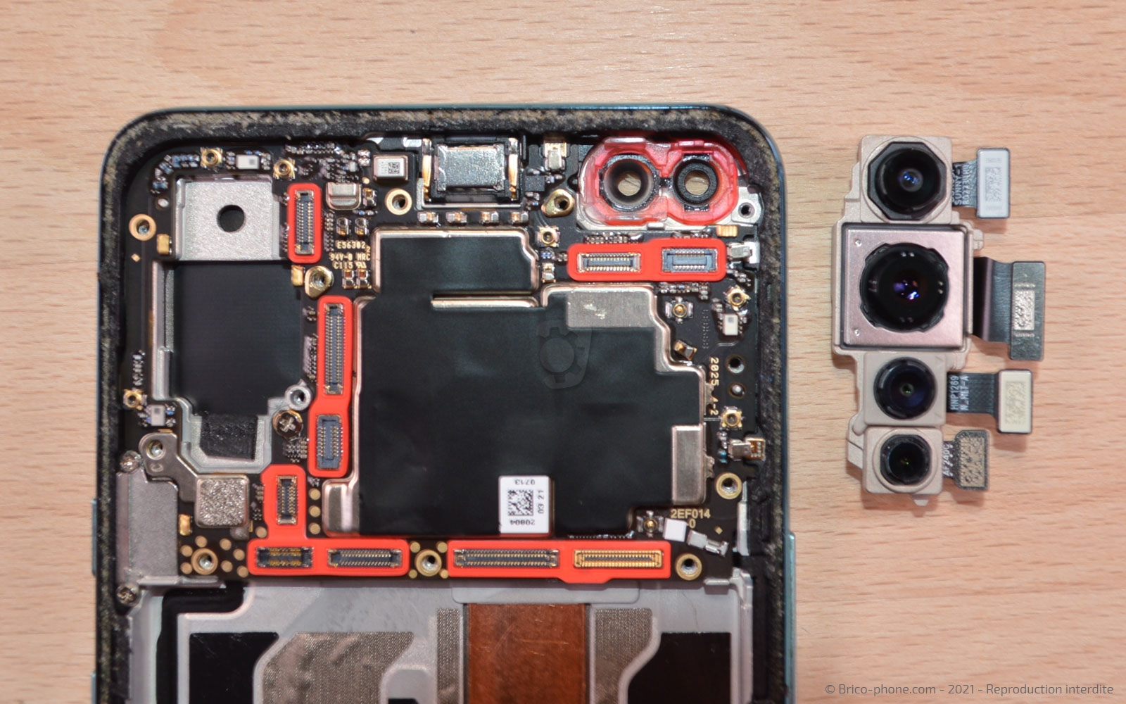 Changement du bloc écran sur OnePlus Nord photo 3