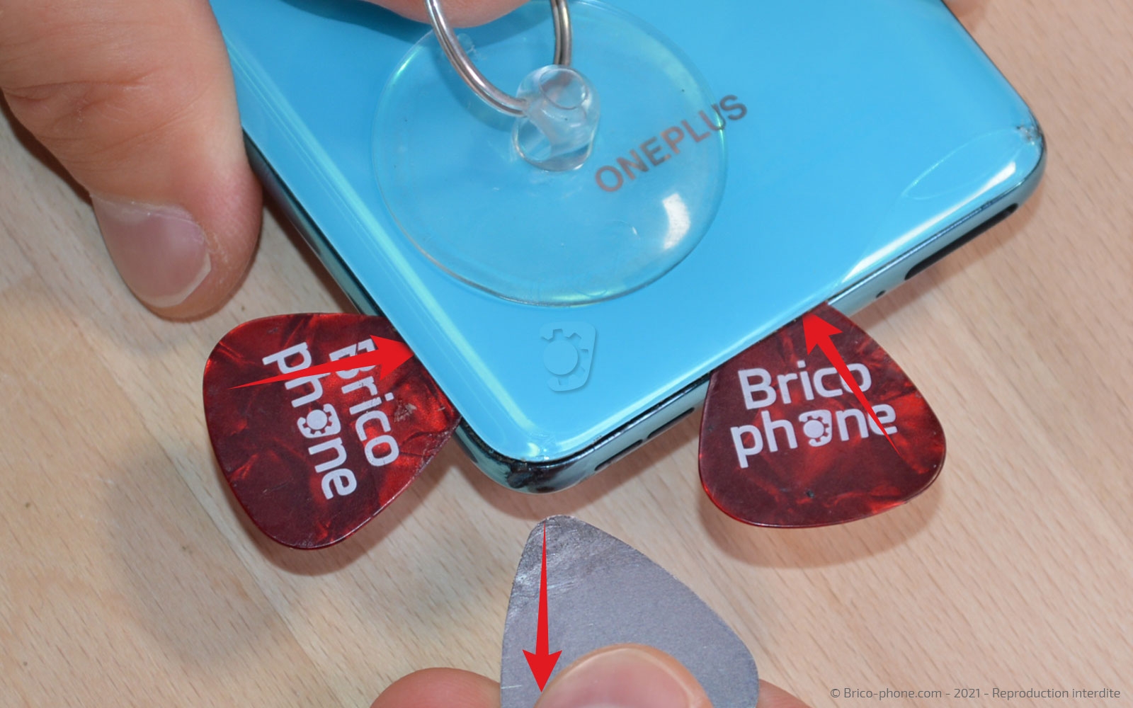 Changement du connecteur de charge sur OnePlus Nord photo 1