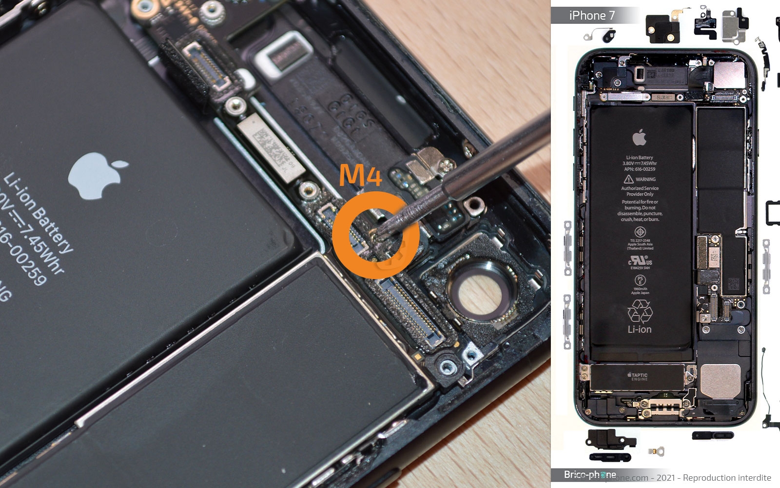 Remise à neuf sur iPhone 7 photo 2