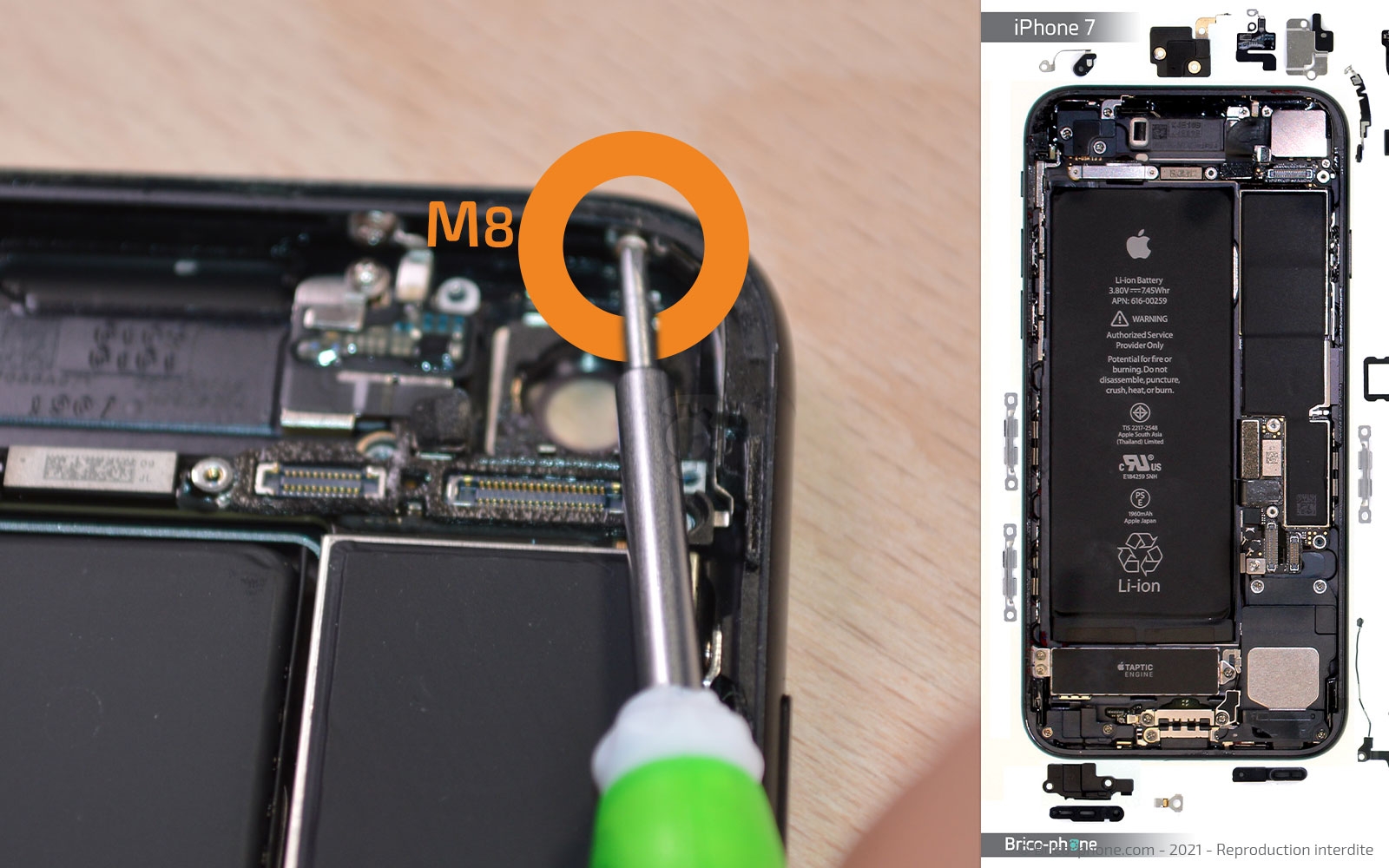 Remise à neuf sur iPhone 7 photo 3