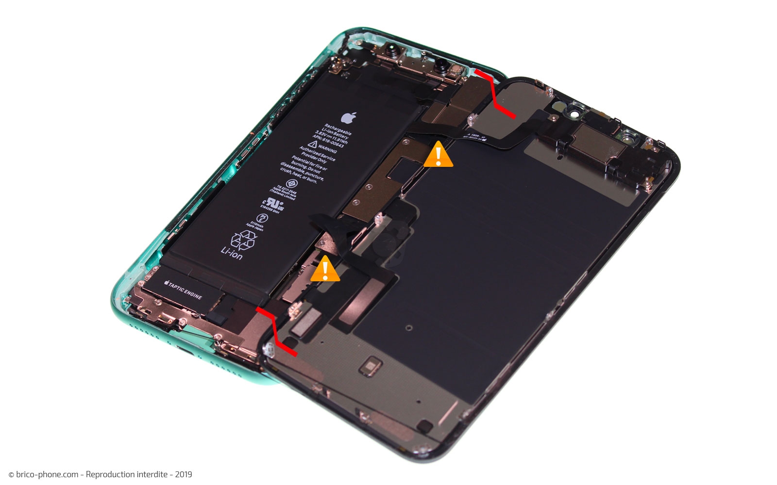 Changement de la coque arrière sur iPhone 11 photo 3