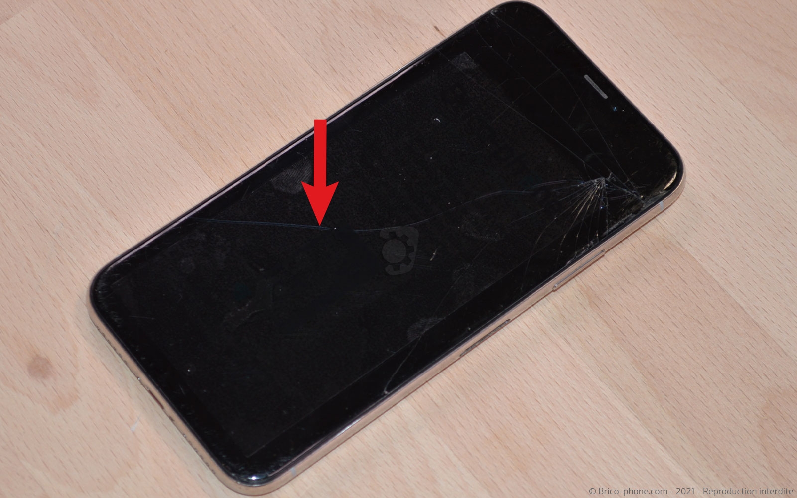 Changement de la coque arrière complète sur iPhone X photo 3