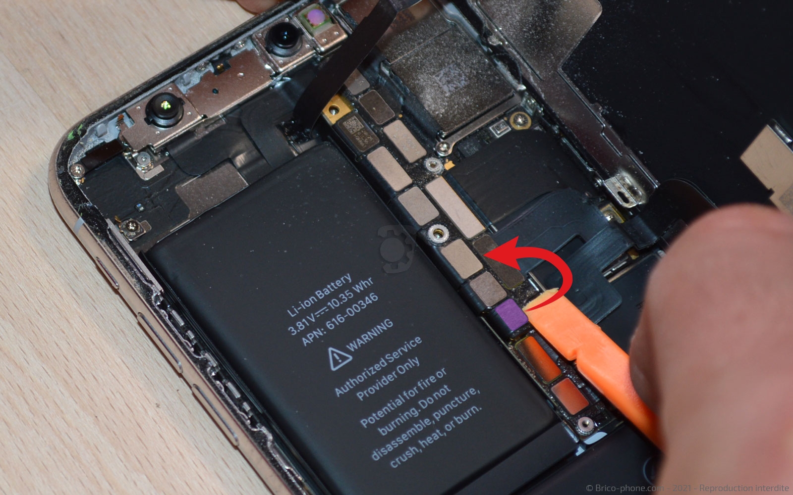 Changement de la coque arrière complète sur iPhone X photo 1