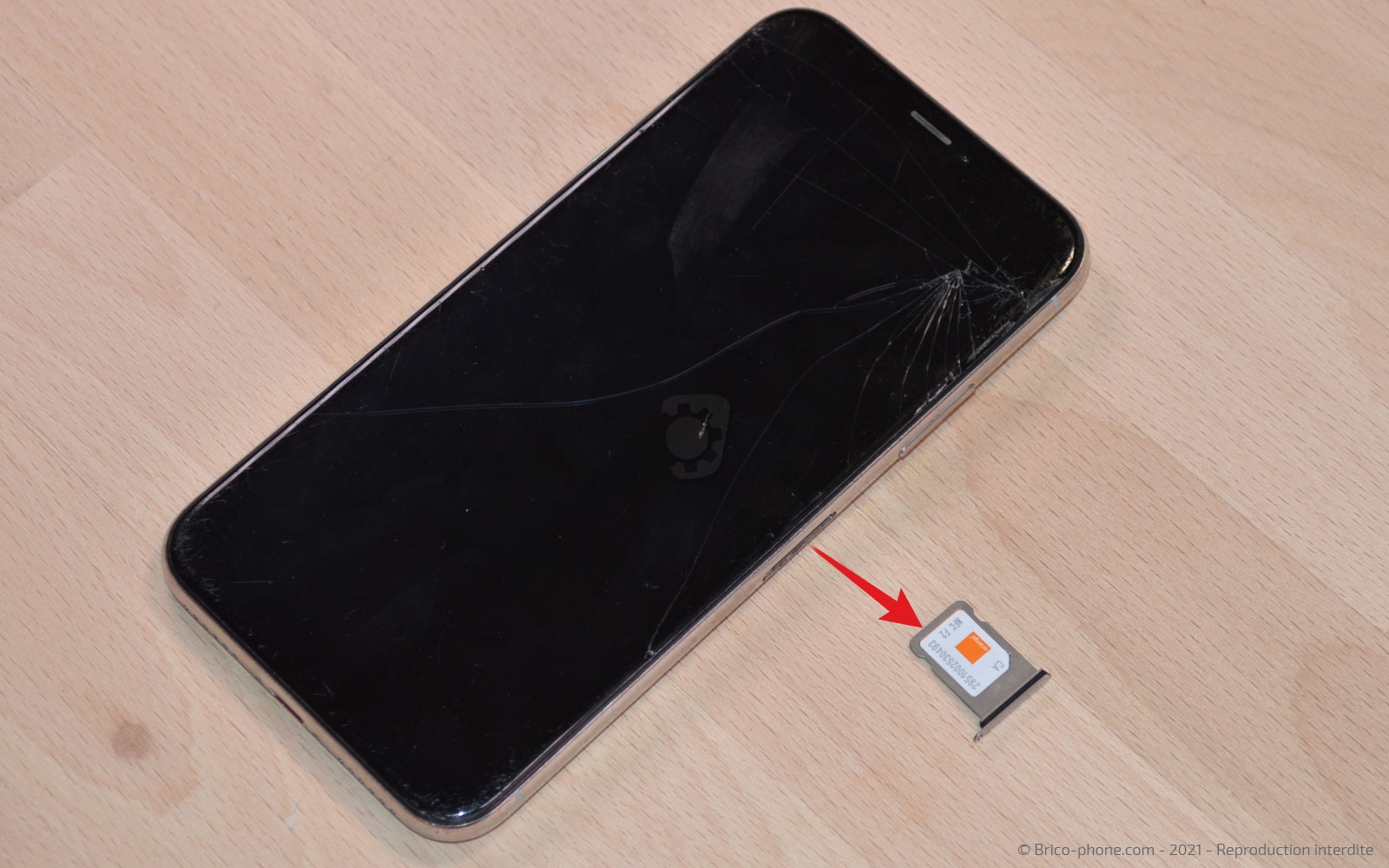 Changement de la coque arrière complète sur iPhone X photo 3