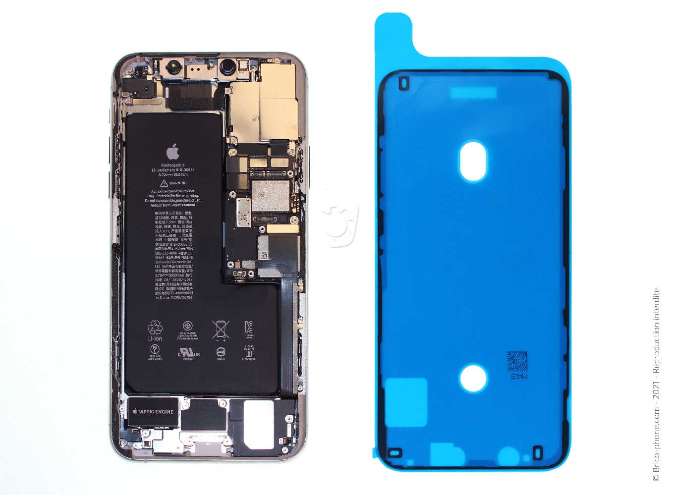 Changement de la coque arrière complète sur iPhone 11 Pro Max photo 1