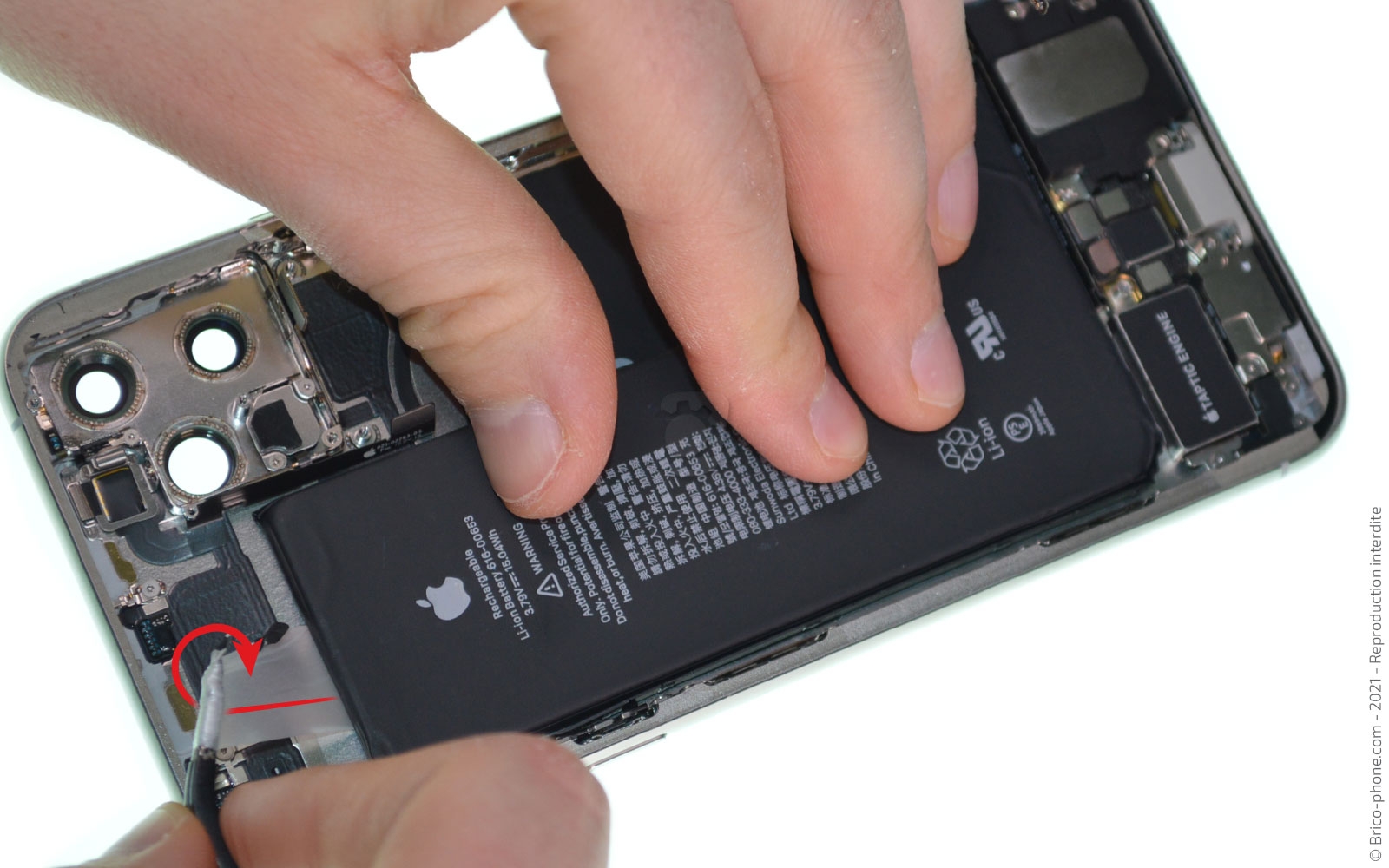 Changement de la coque arrière complète sur iPhone 11 Pro Max photo 1