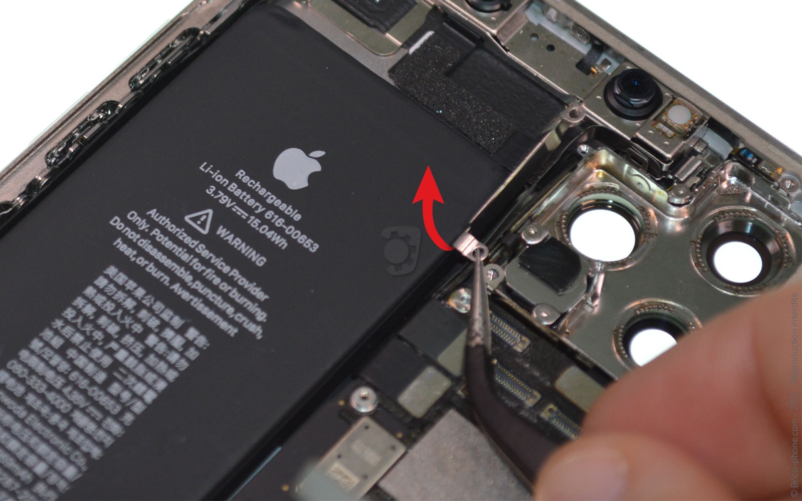 Changement de la coque arrière complète sur iPhone 11 Pro Max photo 1