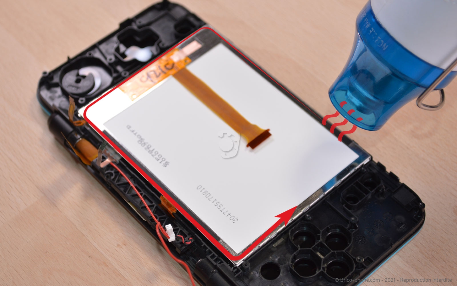 Changement de la vitre tactile et/ou du LCD sur New 2DS XL photo 1